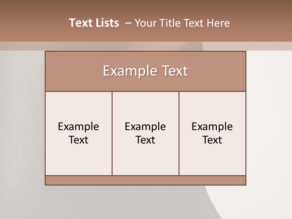 Beauty White Girl PowerPoint Template