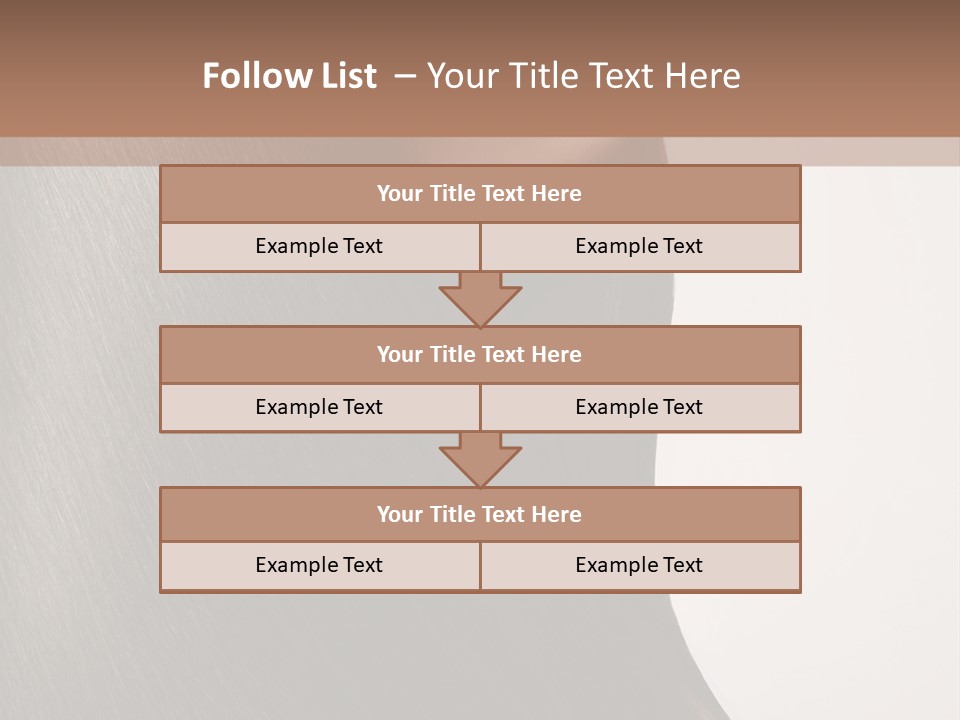 Beauty White Girl PowerPoint Template