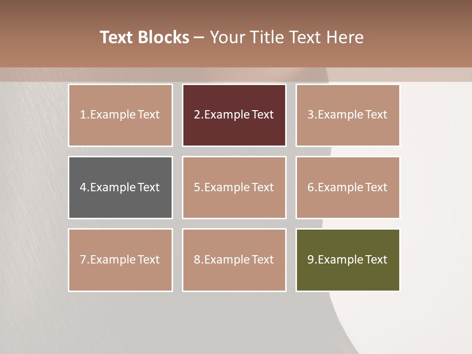 Beauty White Girl PowerPoint Template