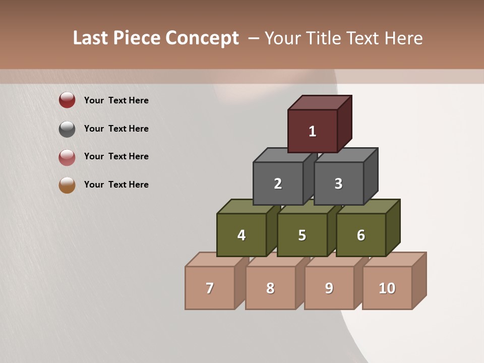 Beauty White Girl PowerPoint Template