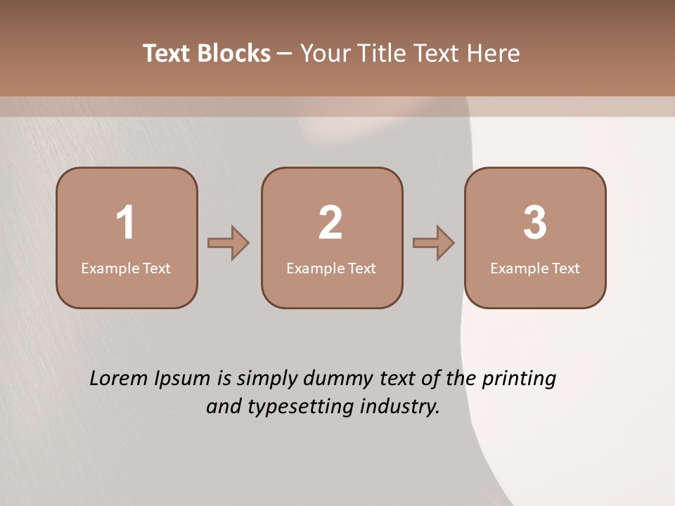 Beauty White Girl PowerPoint Template