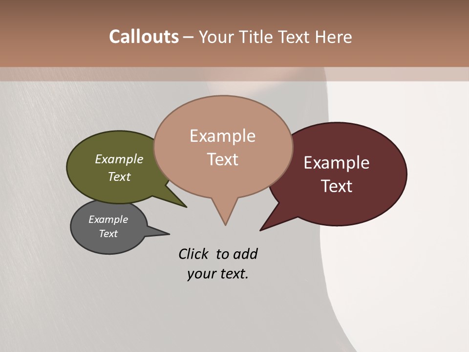 Beauty White Girl PowerPoint Template