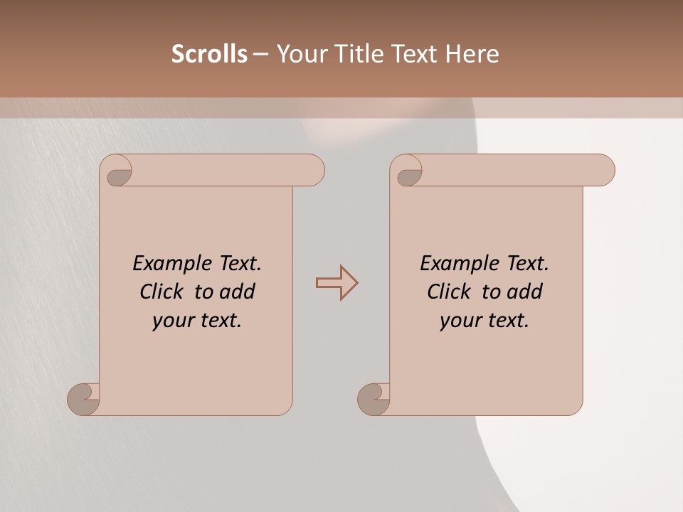 Beauty White Girl PowerPoint Template