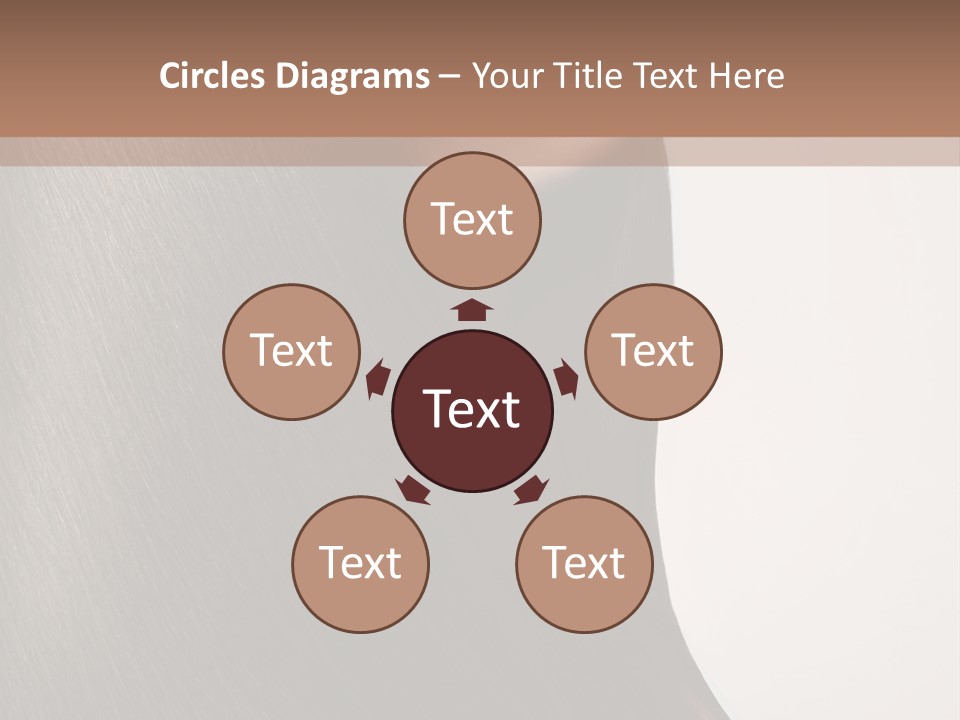 Beauty White Girl PowerPoint Template