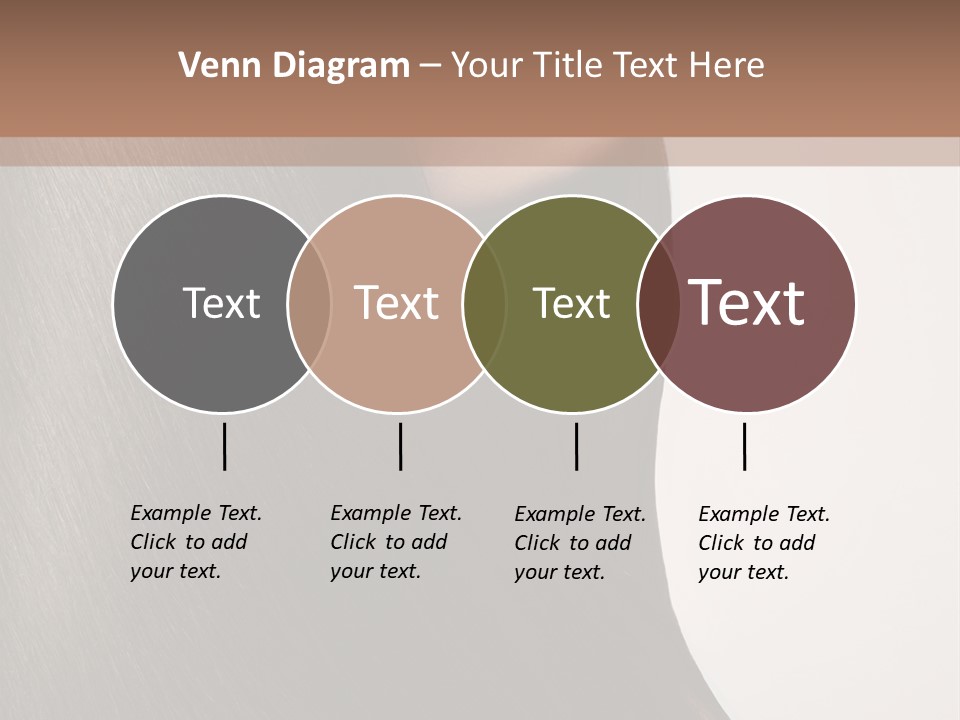 Beauty White Girl PowerPoint Template