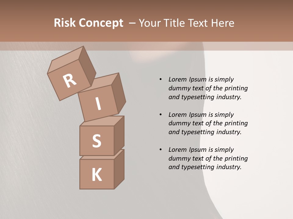 Beauty White Girl PowerPoint Template