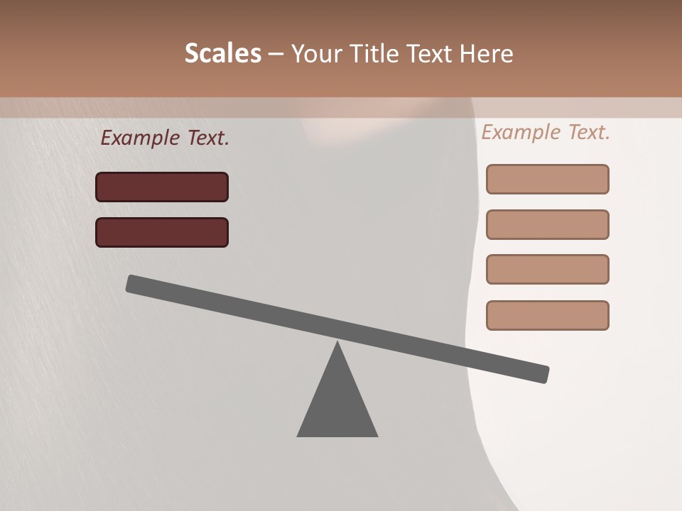 Beauty White Girl PowerPoint Template