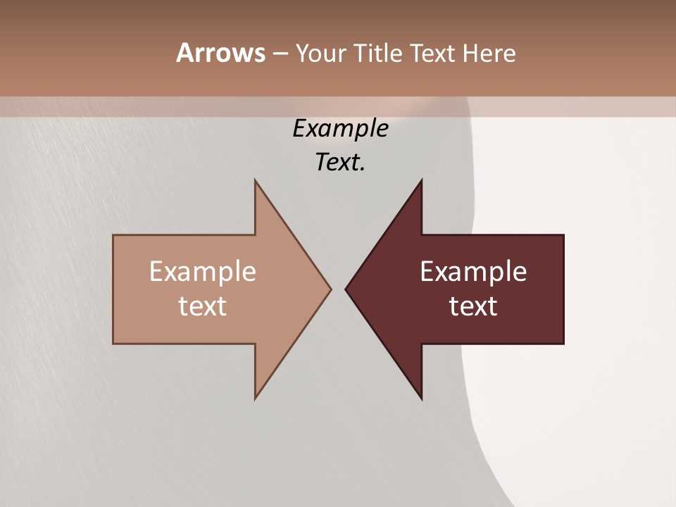 Beauty White Girl PowerPoint Template