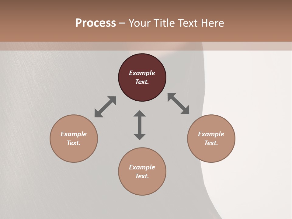 Beauty White Girl PowerPoint Template