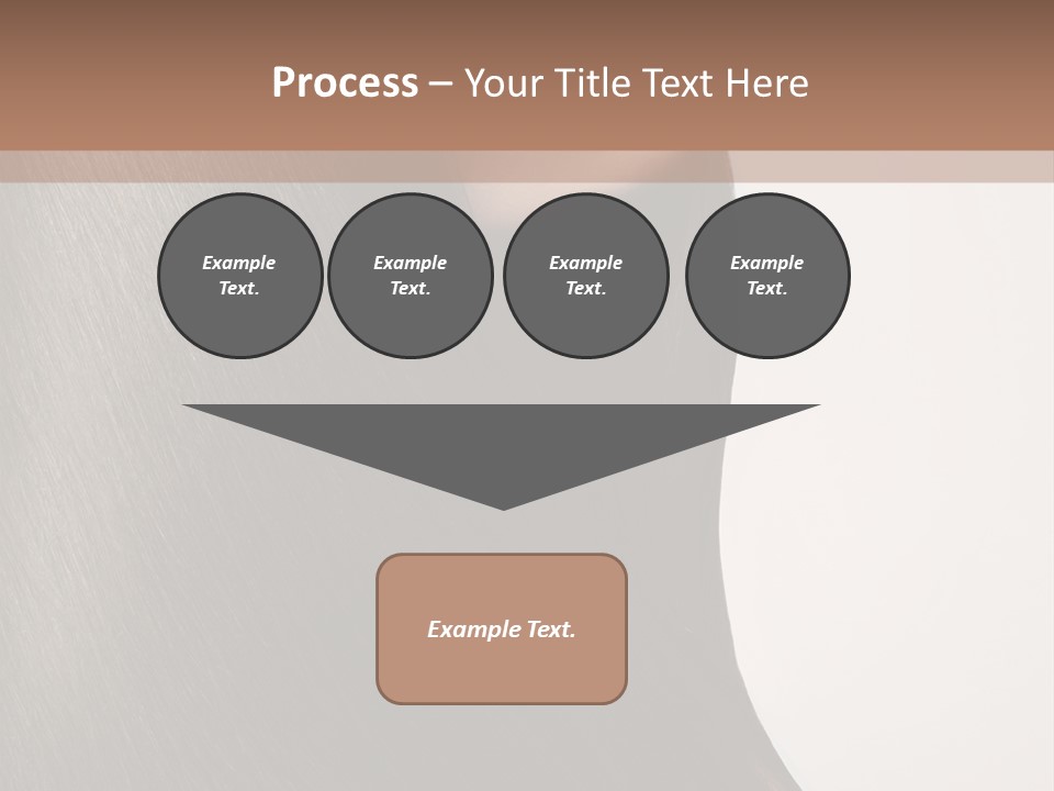 Beauty White Girl PowerPoint Template