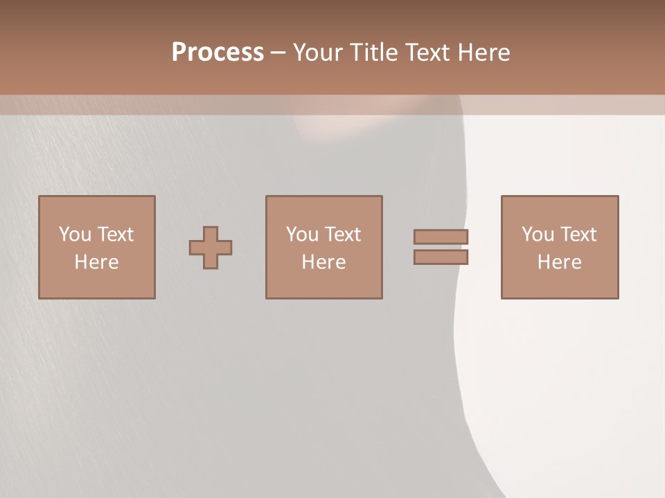Beauty White Girl PowerPoint Template