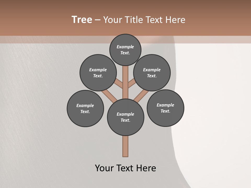 Beauty White Girl PowerPoint Template