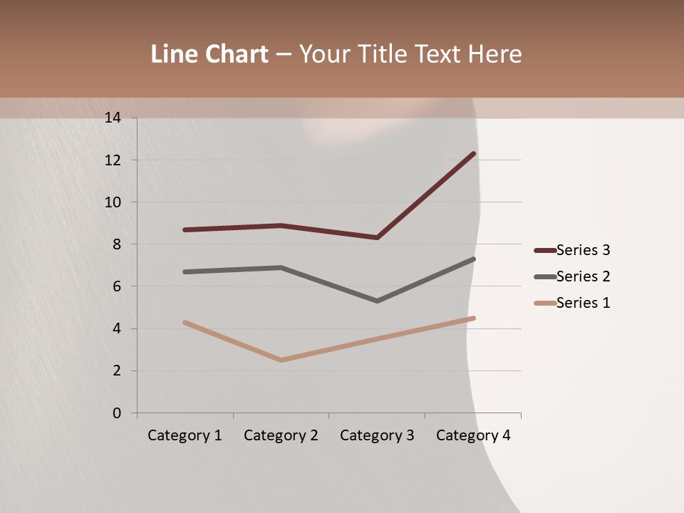 Beauty White Girl PowerPoint Template