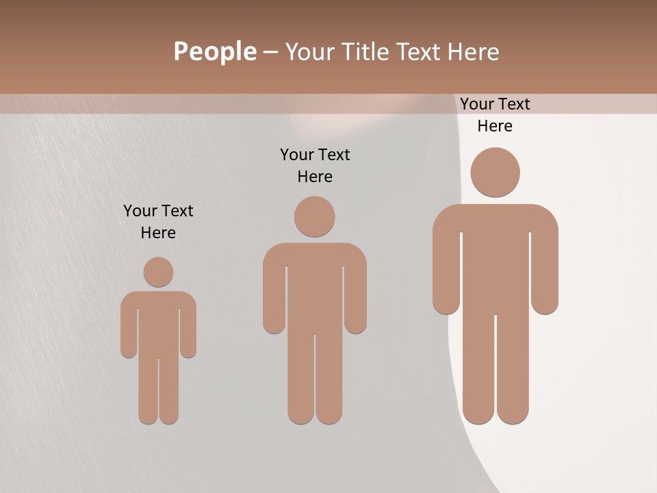 Beauty White Girl PowerPoint Template