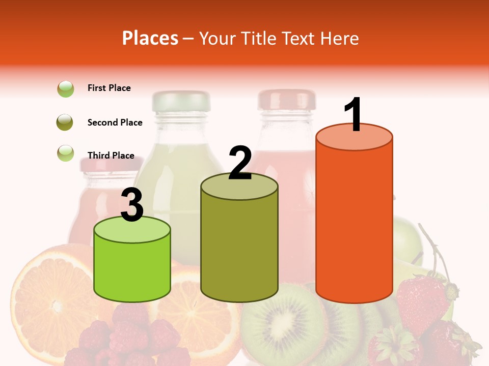 Fruit Juicy Container PowerPoint Template