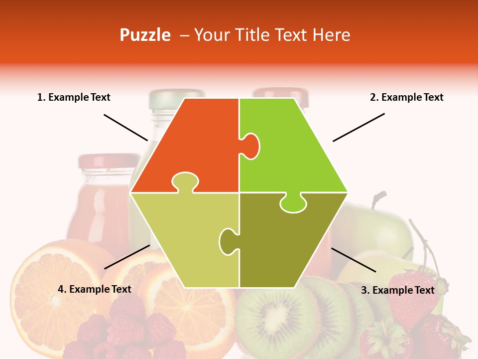 Fruit Juicy Container PowerPoint Template
