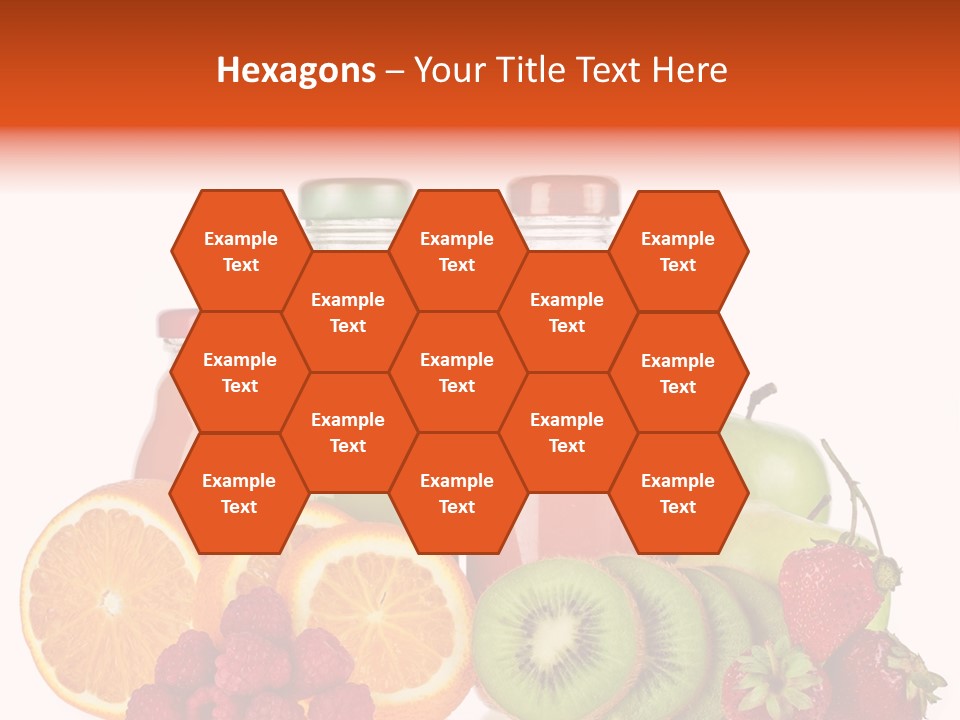 Fruit Juicy Container PowerPoint Template