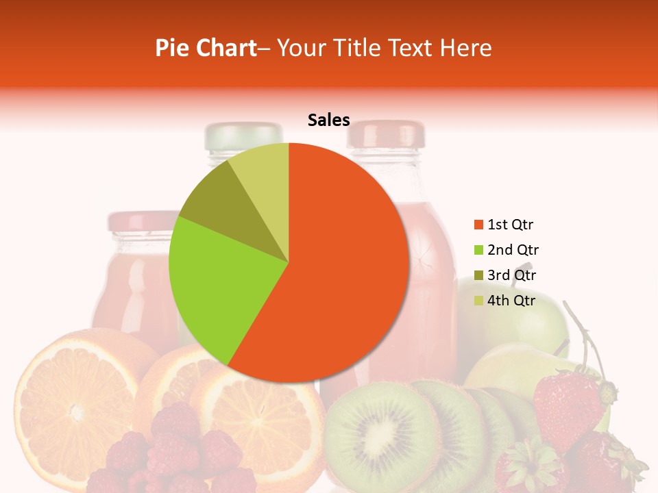 Fruit Juicy Container PowerPoint Template
