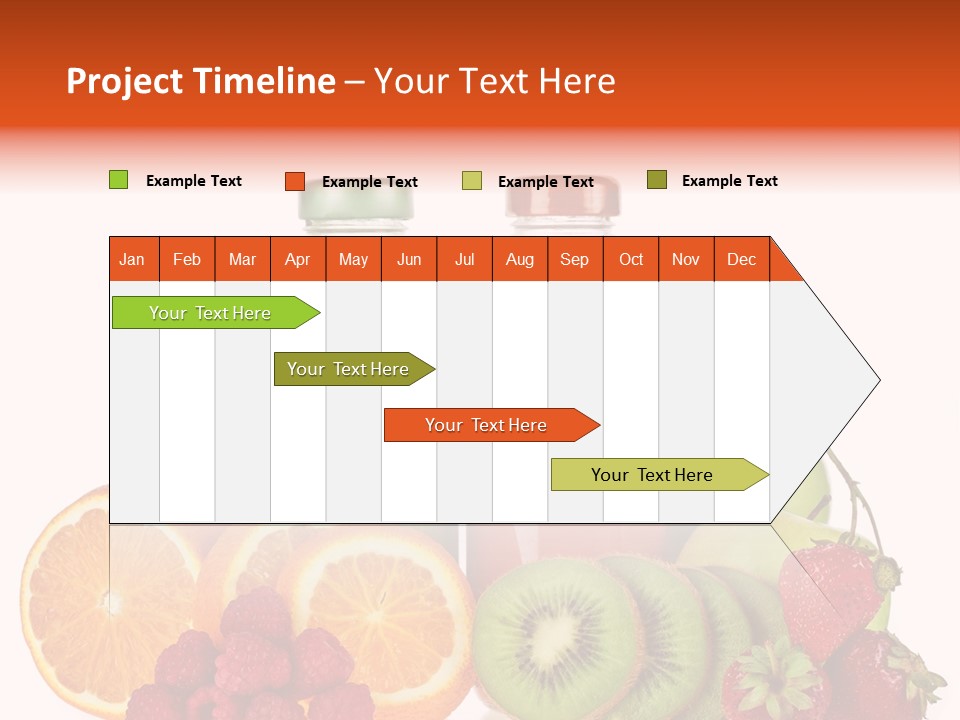Fruit Juicy Container PowerPoint Template