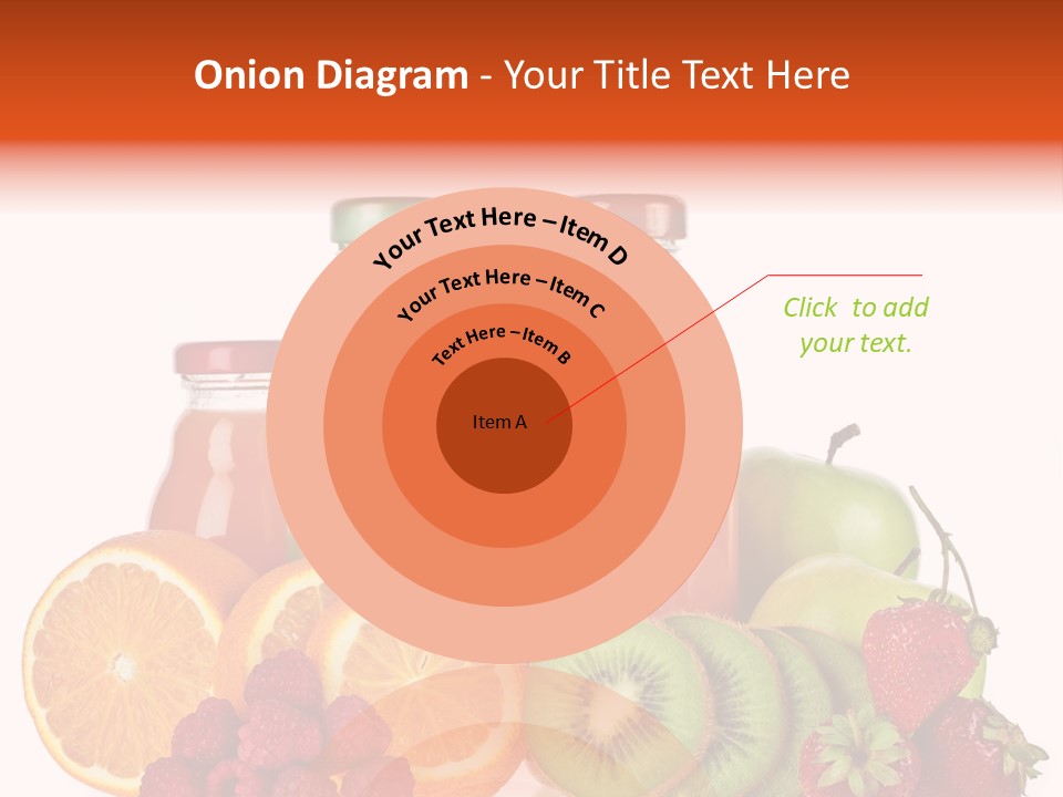 Fruit Juicy Container PowerPoint Template