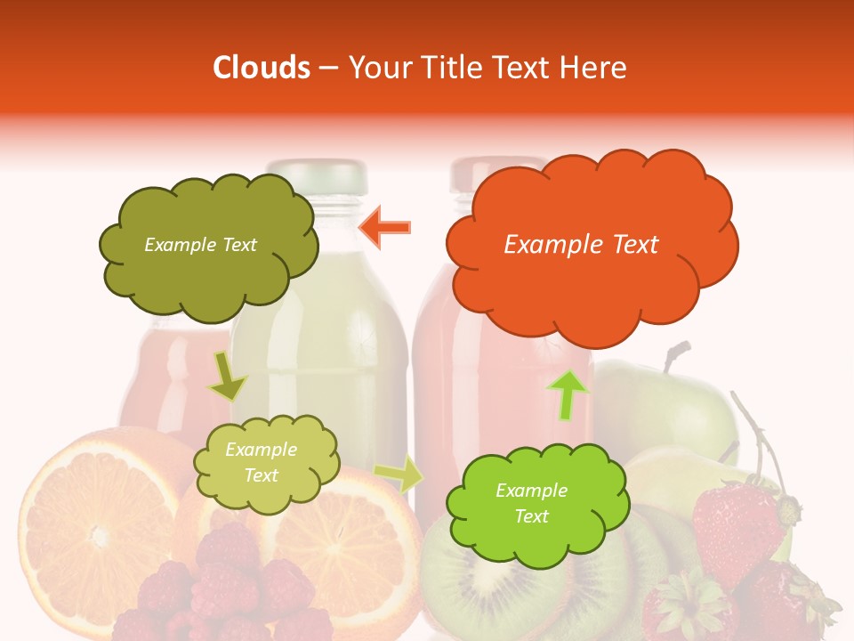 Fruit Juicy Container PowerPoint Template