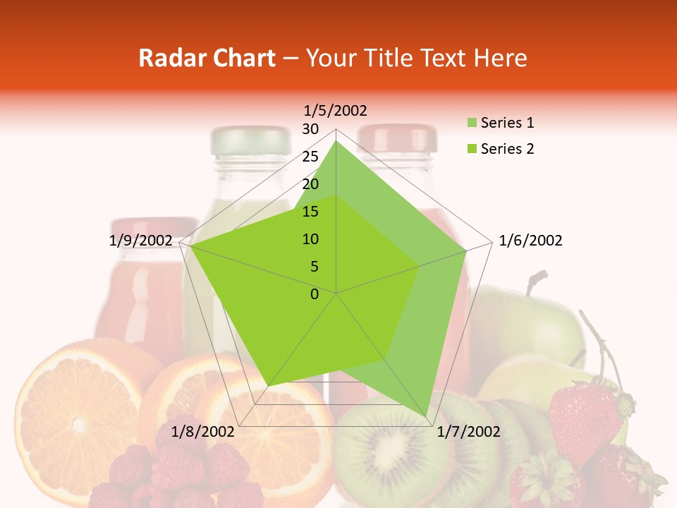 Fruit Juicy Container PowerPoint Template