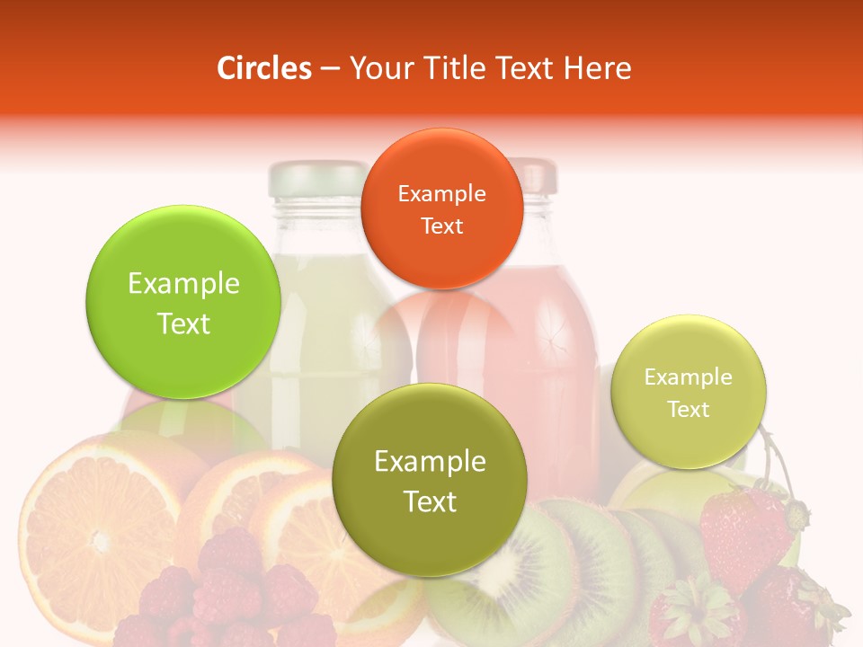 Fruit Juicy Container PowerPoint Template