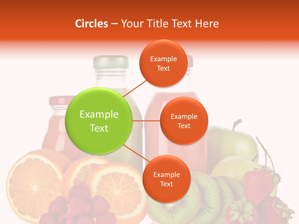 Fruit Juicy Container PowerPoint Template