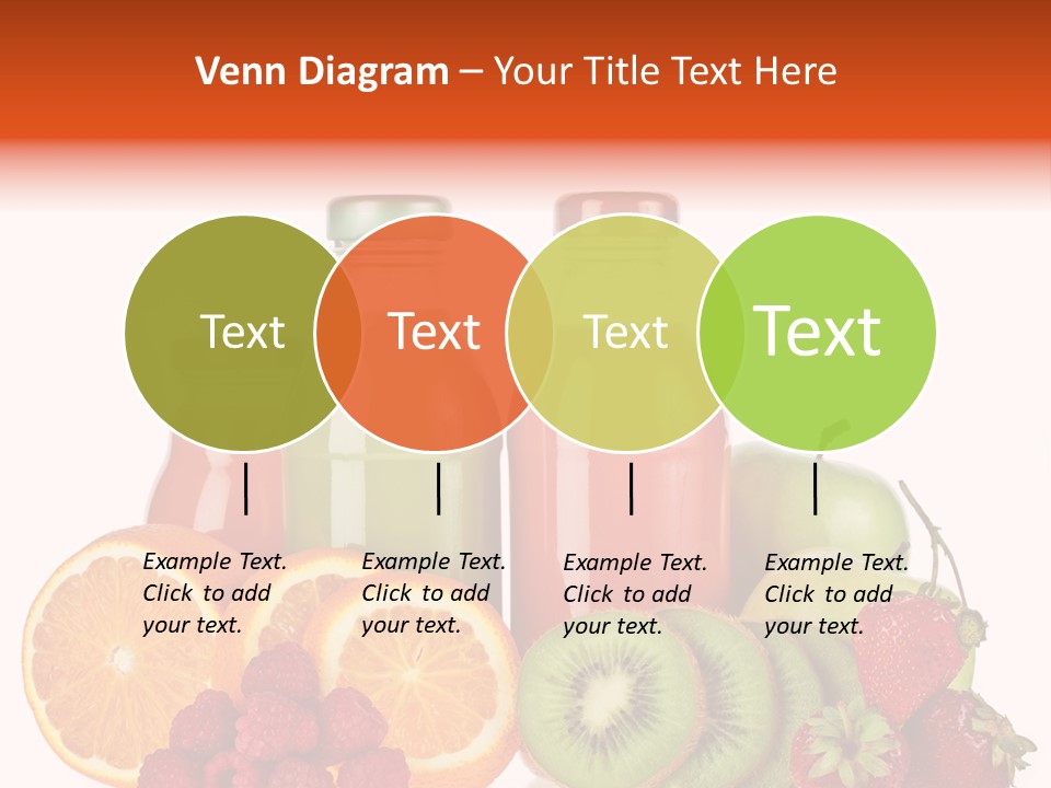 Fruit Juicy Container PowerPoint Template