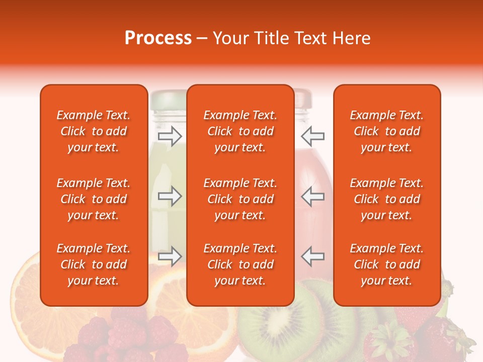 Fruit Juicy Container PowerPoint Template