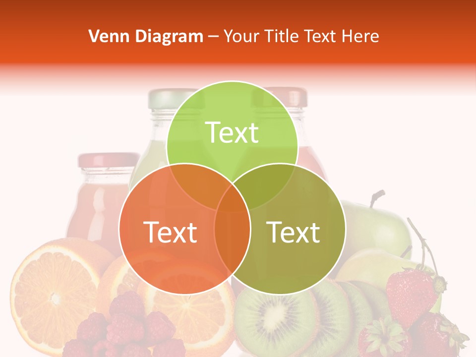 Fruit Juicy Container PowerPoint Template