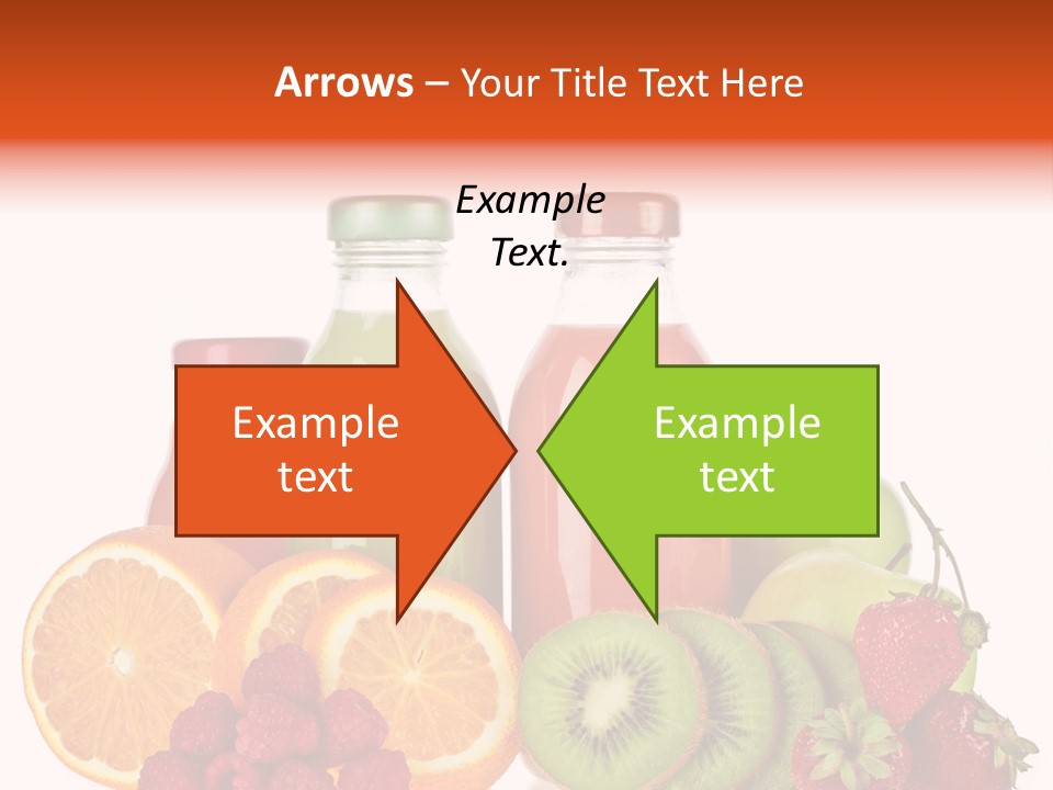 Fruit Juicy Container PowerPoint Template