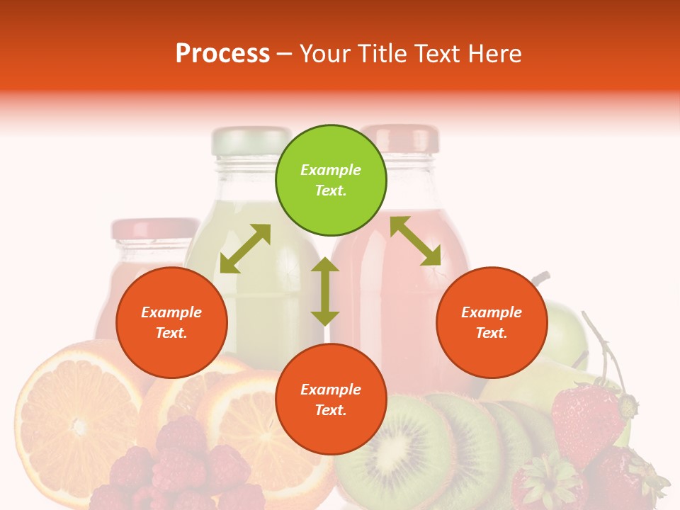 Fruit Juicy Container PowerPoint Template