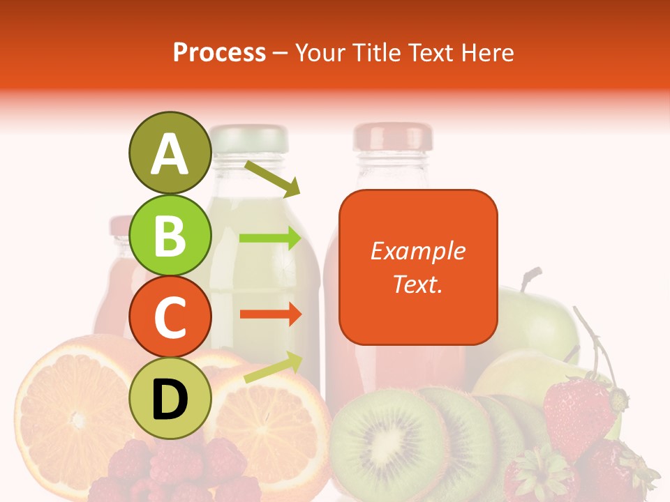 Fruit Juicy Container PowerPoint Template