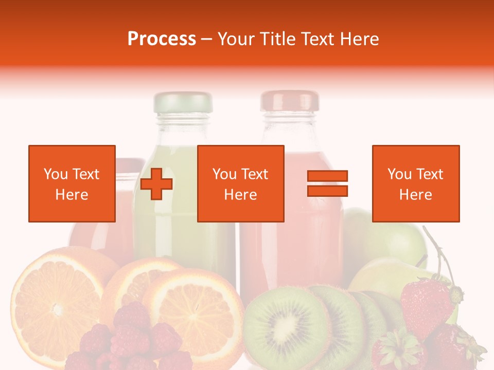 Fruit Juicy Container PowerPoint Template