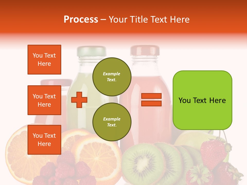 Fruit Juicy Container PowerPoint Template