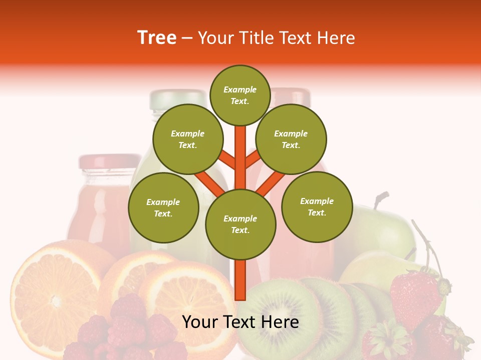 Fruit Juicy Container PowerPoint Template