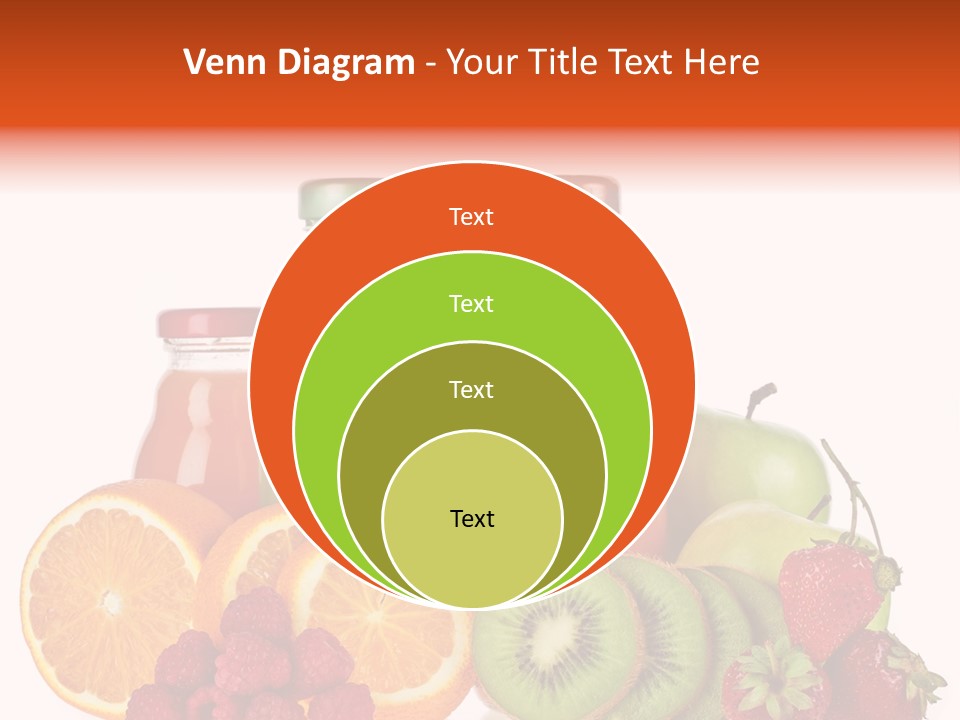 Fruit Juicy Container PowerPoint Template