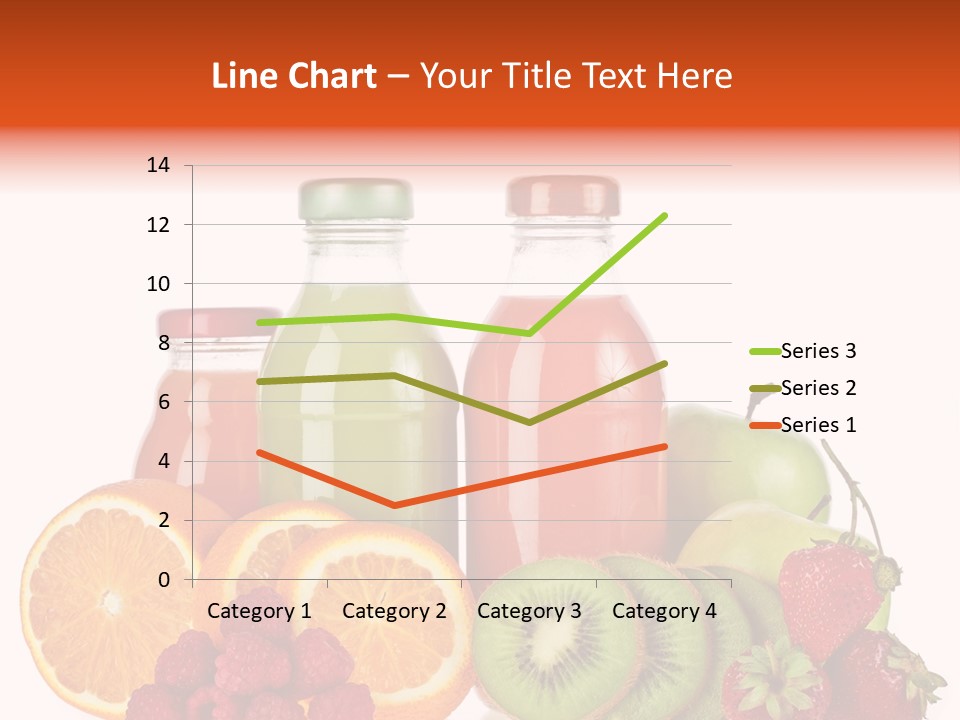 Fruit Juicy Container PowerPoint Template