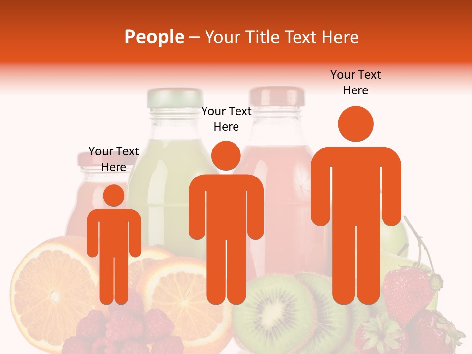 Fruit Juicy Container PowerPoint Template