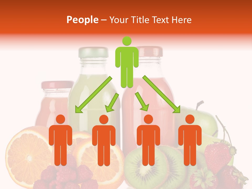 Fruit Juicy Container PowerPoint Template