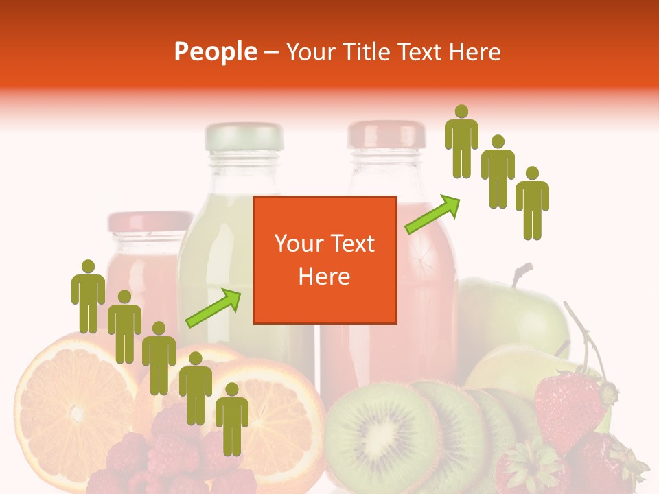Fruit Juicy Container PowerPoint Template