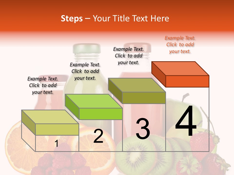 Fruit Juicy Container PowerPoint Template