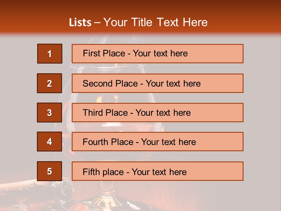 Snifter Real Expensive PowerPoint Template