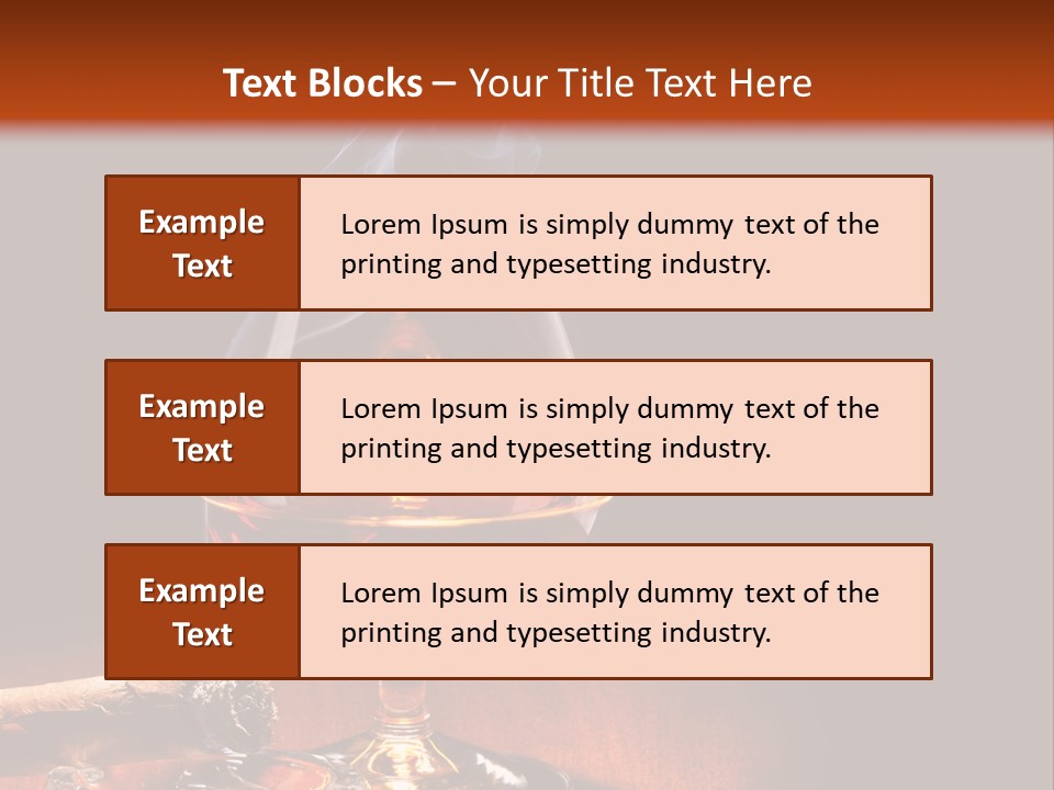 Snifter Real Expensive PowerPoint Template