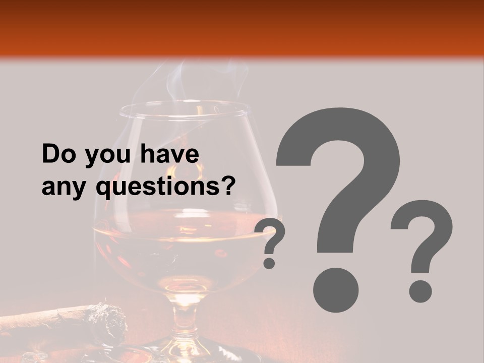 Snifter Real Expensive PowerPoint Template