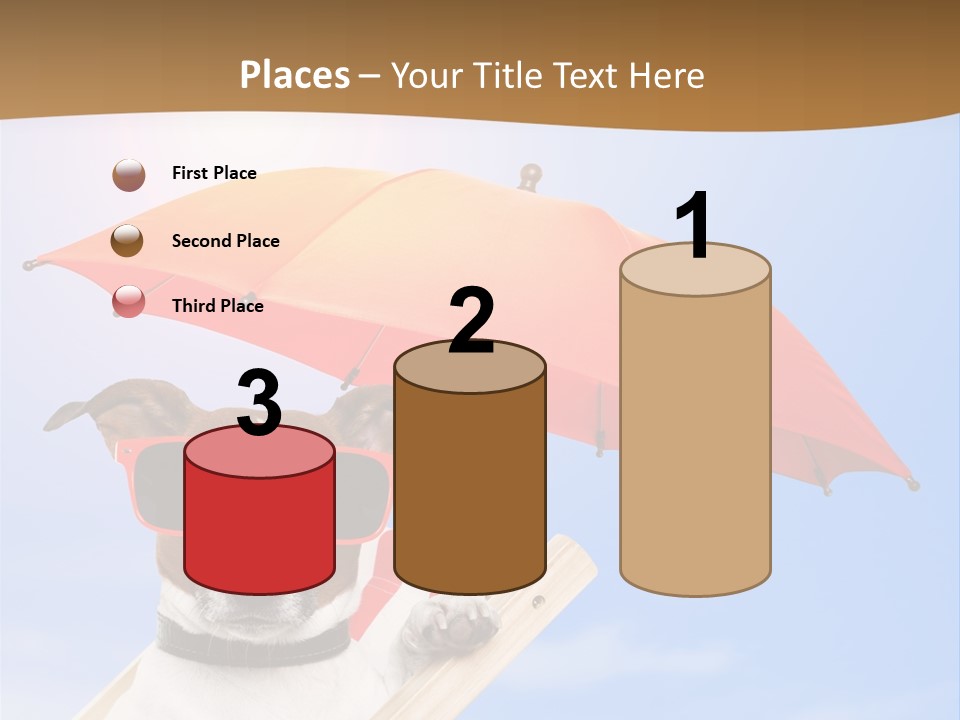 Blank Summer Tropical PowerPoint Template