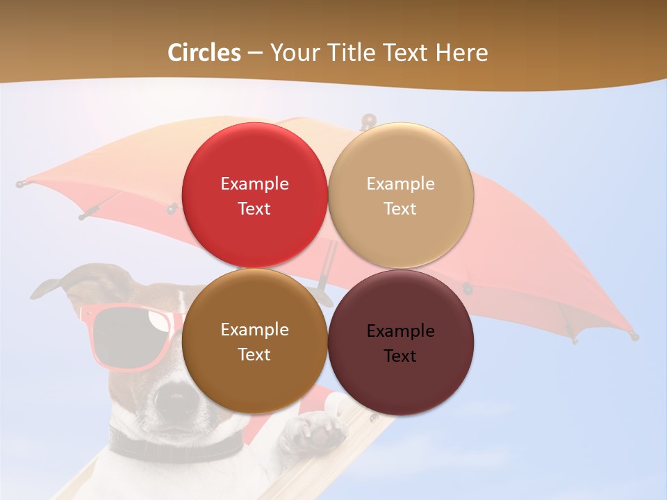 Blank Summer Tropical PowerPoint Template