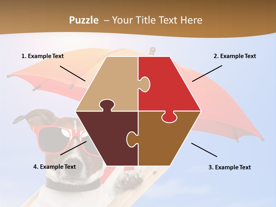 Blank Summer Tropical PowerPoint Template