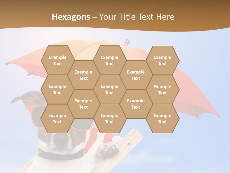 Blank Summer Tropical PowerPoint Template